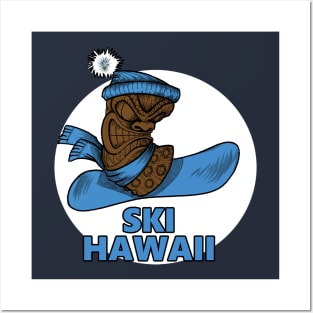 Ski Tiki Posters and Art